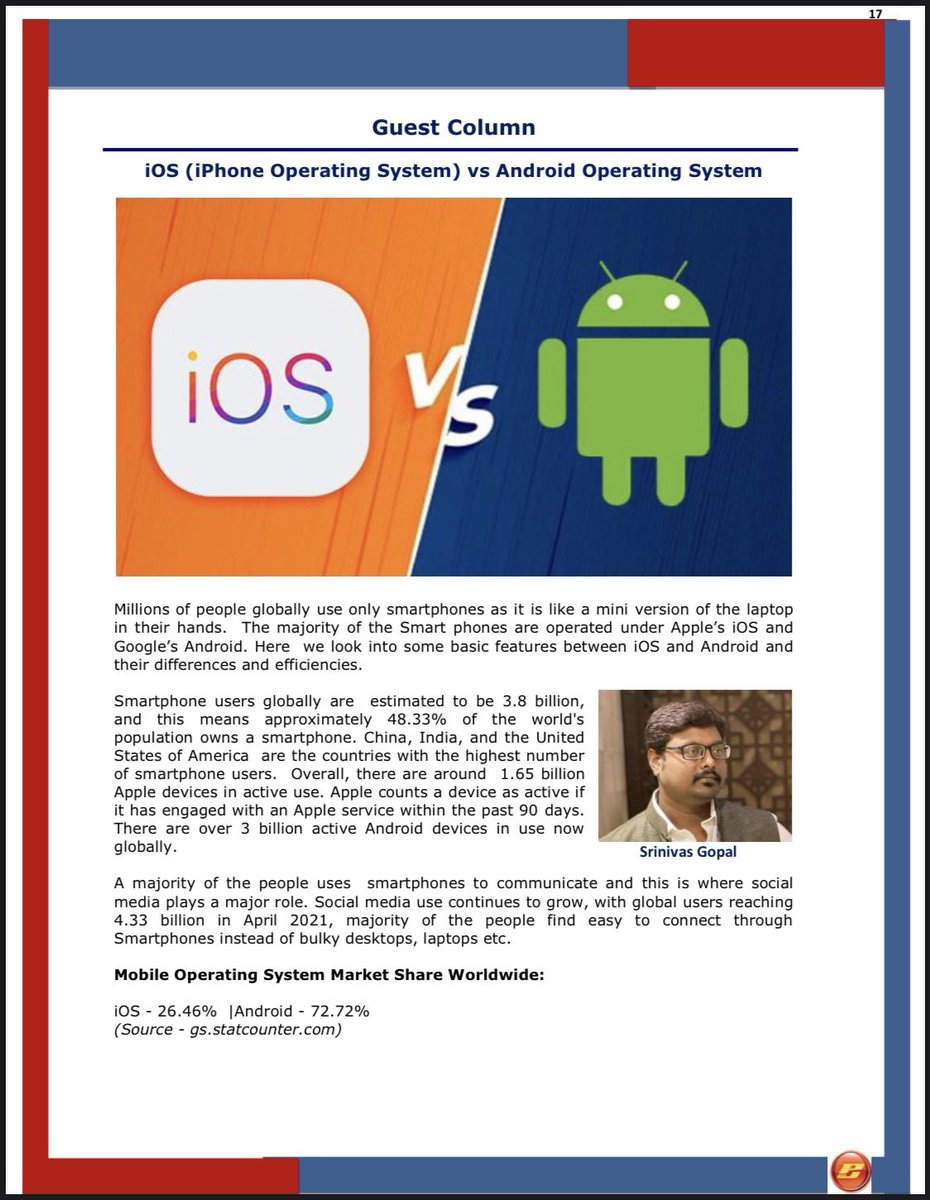 srisriniii's tweet image. My very #firstarticle got published by India’s First National #eMagazine, PreSense. Please take some time to read and review my article. Secured Link : prpoint.com/ezine/presense…

Thank you @prpoint sir for inspiring me now and then.