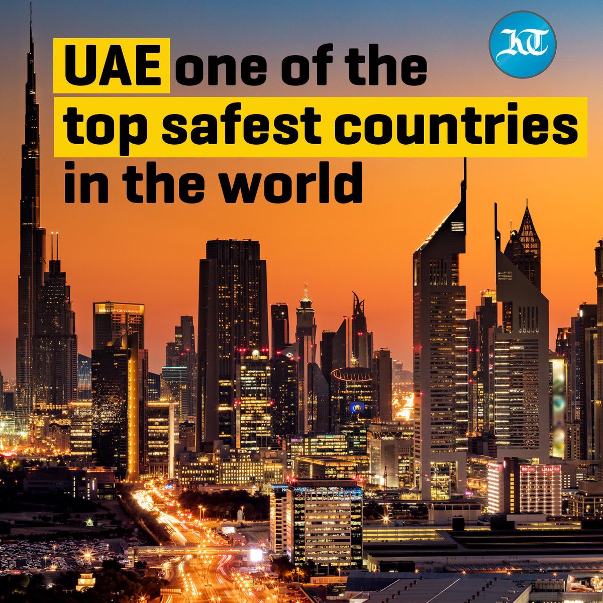 khaleejtimes's tweet photo. #UAE has been ranked among the top safest countries in the world. 

Countries including Iceland, Qatar, Singapore and Canada have also made it to the list. https://t.co/aWZTl3mUXp