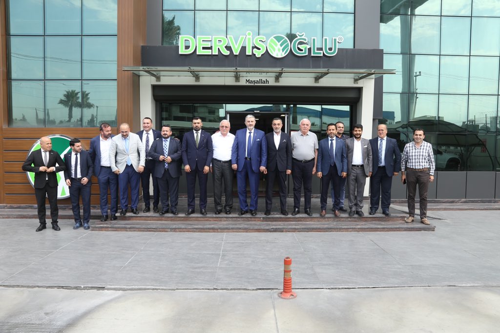 MÜSİAD Genel Başkanımız <a href="/AKaanTR/">Abdurrahman Kaan</a> 'ın katılımıyla, MÜSİAD Mersin Başkanımız <a href="/Serdarygorer/">Serdar YILDIZGORER</a> ve Yönetim Kurulu üyelerimizle Yönetim Kurulu Üyemiz İsmail Dervişoğlu'nu firması Dervişoğlu Agro'da ziyaret ettik. Mihmandarlığı için İsmail Beye MÜSİAD Mersin olarak teşekkür ederiz.