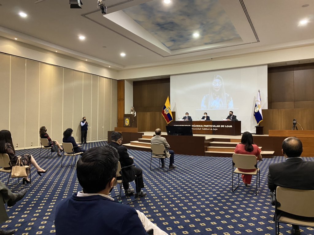 La <a href="/utpl/">🎓 UTPL</a> inaugura el 1er #CongresoCrisisyMigración. Desde el Sur se debate sobre la incidencia de la movilidad humana.