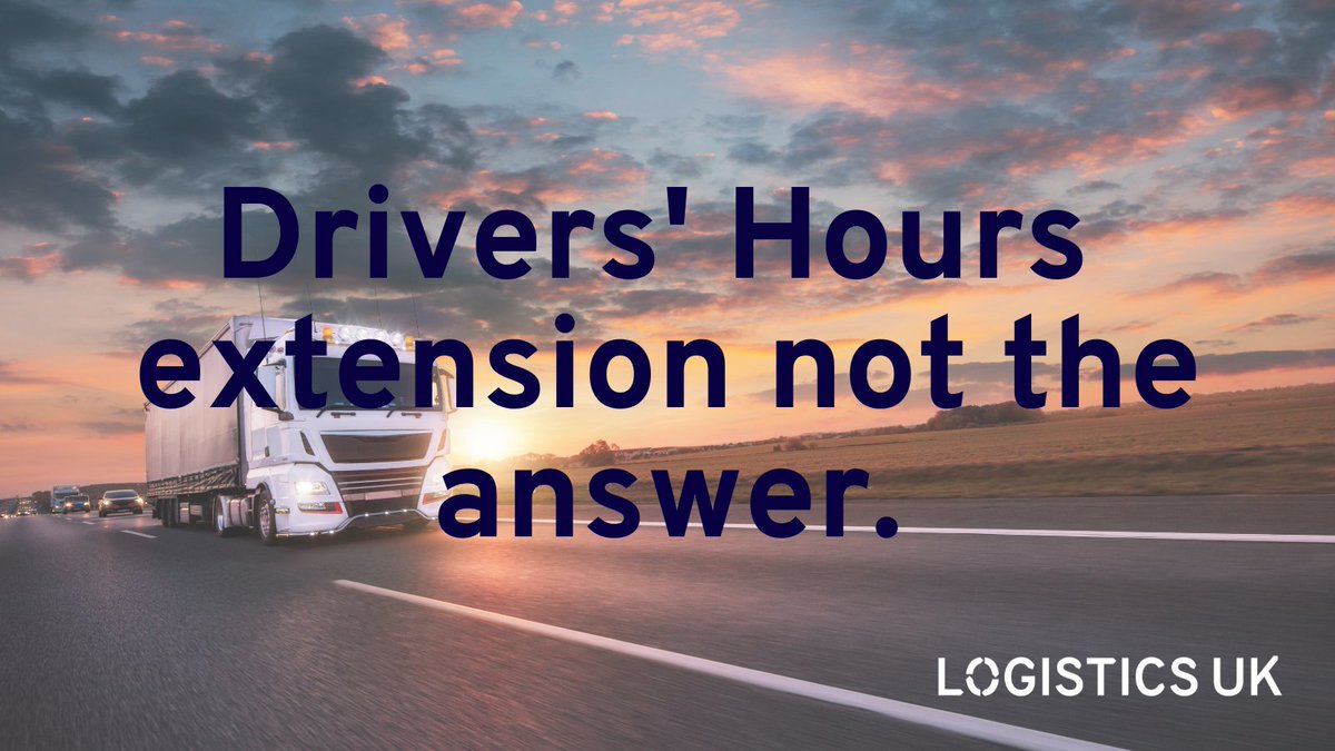 We are dismayed at today’s (7 July 2021) announcement of the continued relaxation of drivers’ hours legislation until 8 August 2021, which governs the length of time which #HGV drivers are legally expected to work.

Full statement: bit.ly/36itvFN