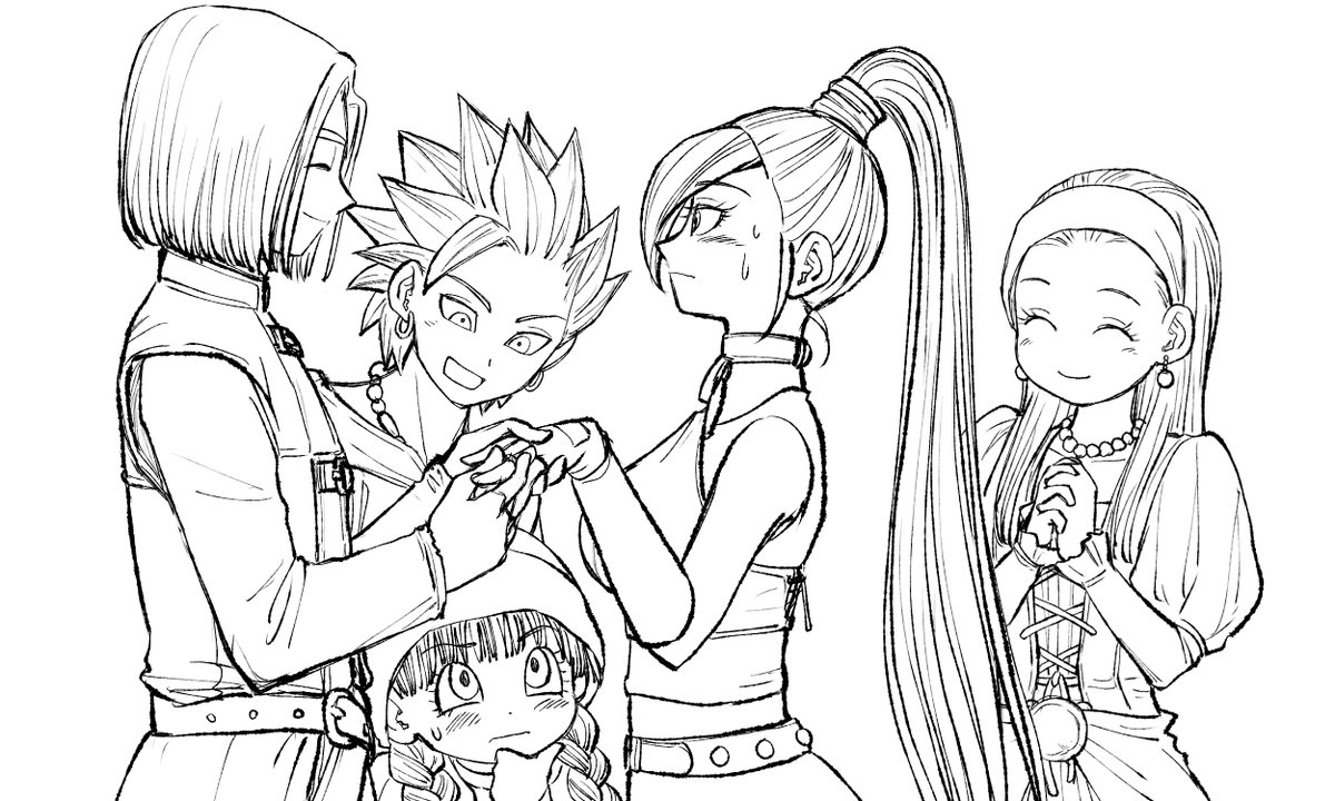 ドラクエぬりえまとめ Min T ミント