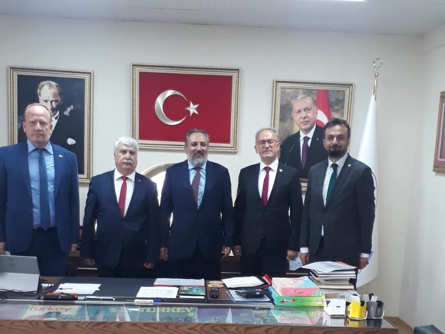 Muğla İl Müdürümüz Sayın Zekeriya Bingöl, Kayseri İl Müdürümüz Sayın Şükrü Dursun, Denizli İl Müdürümüz Sayın Turhan Veli Akyol ve Denizli İl Müdür Yardımcımız Sayın Hayrullah Akgün'e, Genel Müdürlüğümüze yaptıkları nazik ziyaretten ötürü teşekkür ederiz.