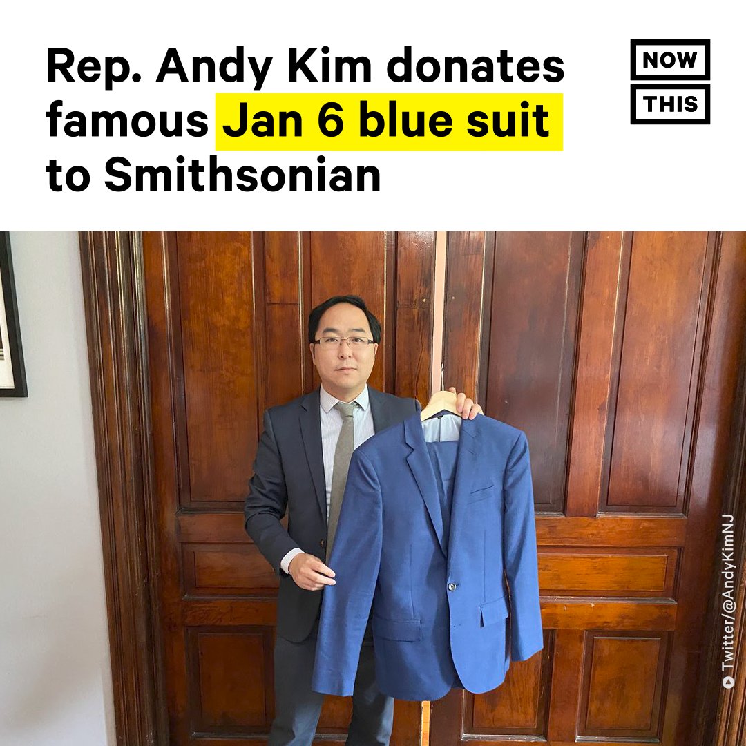 NowThis on Twitter "Rep. Andy Kim (DNJ), who was famously