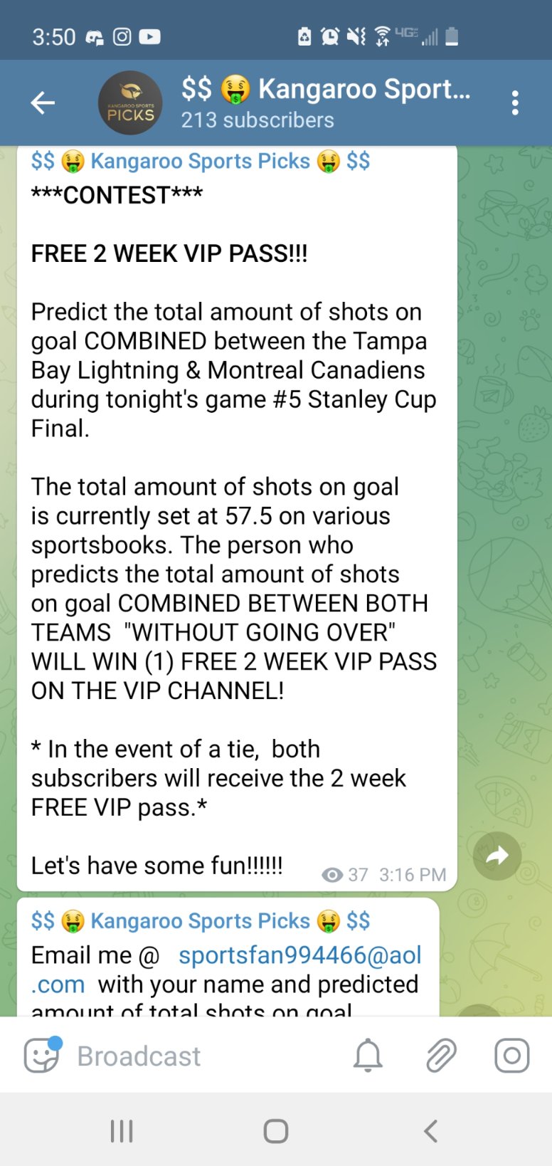 free cappers picks telegram