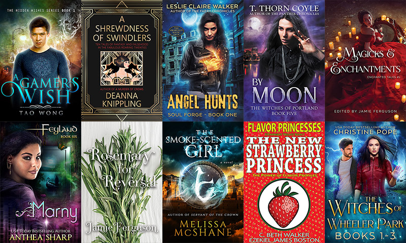 StephenVernon's tweet photo. @stephanietara Love #fantasy? Dig #magic? Only 8 days left to grab a @storybundle of TEN full length e-books of fantastic Wild Magic. 

With a pay-what-you-want option. Grab it today before the bundle magically fades away!
 https://t.co/W16BHPCPBy https://t.co/VgvWc2wtqO