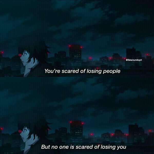 Depression quotes  Pictures from Tokyo Ghoul Anime  Facebook