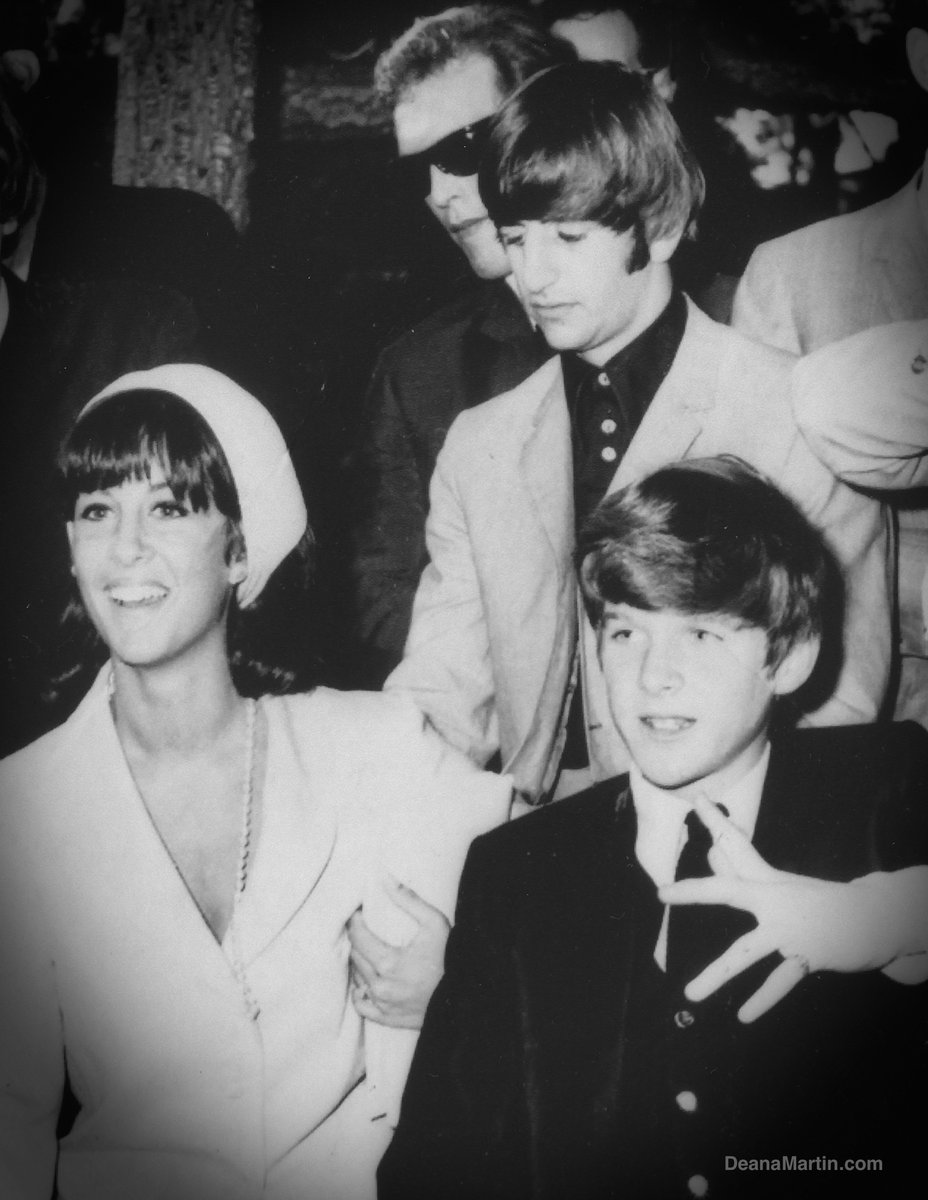 Happy Birthday to Sir Richard Starkey better known as Ringo Starr!  🥳
 📷 Deana Martin with Dean Paul Martin Jr. and Ringo Starr