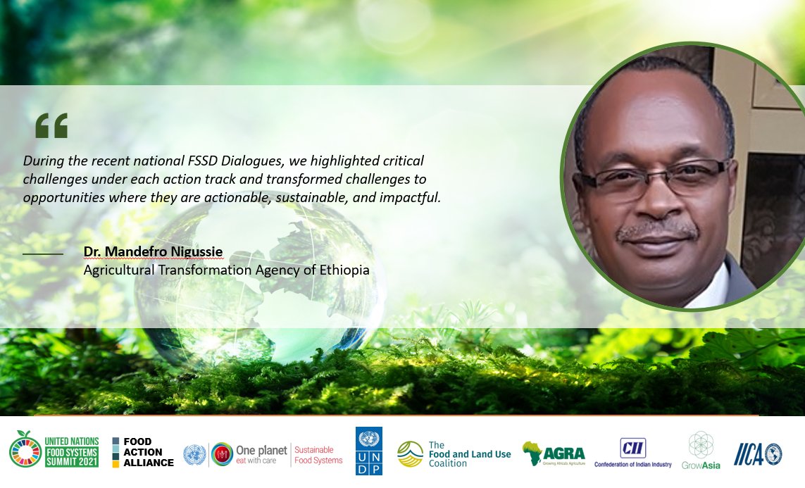 Supporting policy and #programmatic change will transform critical challenges.  

<a href="/mandefro_niguss/">Mandefro Nigussie</a> on finding ways to continue to drive #foodsystems pathways post-summit.