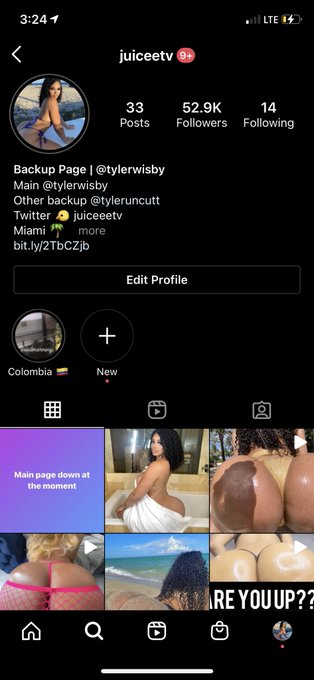 Main instagram down at the moment follow my backup @ juiceetv  https://t.co/AsEuUjBRDC https://t.co/<a href="/tag/kitty"class="tags"><span>#kitty</span></a><a href="/tag/linkinbio"class="tags"><span>#linkinbio</span></a><a href="/tag/hottie"class="tags"><span>#hottie</span></a><a href="/tag/women"class="tags"><span>#women</span></a><a href="/tag/latina"class="tags"><span>#latina</span></a><a href="/tag/wannaplay"class="tags"><span>#wannaplay</span></a>