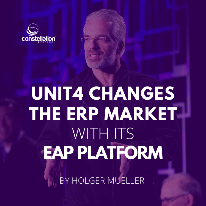 Don’t miss NEW RESEARCH from <a href="/holgermu/">Holger Müller #EnterpriseAcceleration</a>: <a href="/Unit4Global/">unit4global</a> Changes the ERP Market with Its EAP Platform bit.ly/3vPCfP4 #ERP #UX #NextGenApps #FutureOfWork