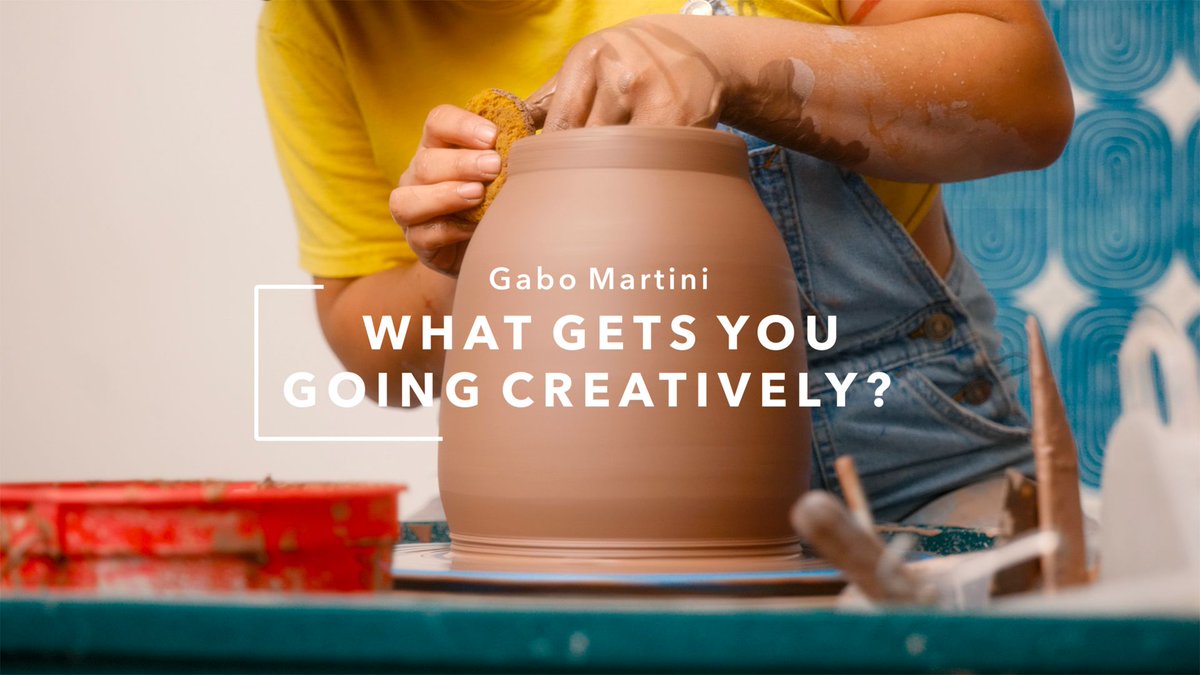 Glasstire's tweet image. Glasstire 3×3: Gabo Martini — What gets you going creatively?

A collaboration between Glasstire and Texas-based @WalleyFilms 

#texasartists
#ceramics
#goseesomeart

buff.ly/3ADfL6A