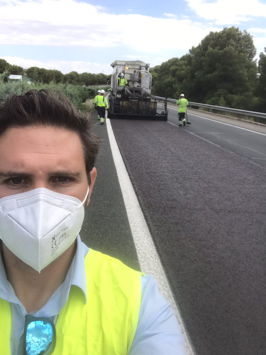 daniel_andaluz's tweet photo. Promoting sustainable and efficient techniques using bituminous emulsion - Microsurfing
Cold mixes #reducingCO2together
📌AP-15 Highway (Navarra -Spain) https://t.co/XetHLrWNlo