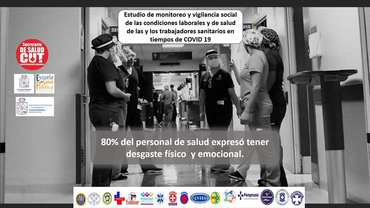 📢Pedimos #MetasCumplidas y aprobación del Proyecto de Ley #FueroLaboralYDescansoCompensatorio para quienes han sostenido a 🇨🇱 en #pandemia.
🏥💪🚑✊