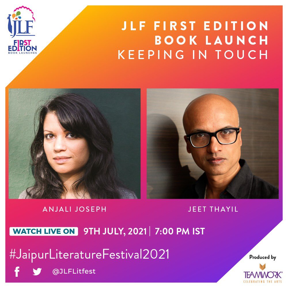 JLF International (@jlflitfest) on Twitter photo British-Indian author Anjali Joseph’s latest novel, Keeping in Touch, explores the nuances of a long-distance relationship set between Assam and London, weaving in the complexities of cultural friction, dreams, aspirations and disappointments. <a href="/WestlandBooks/">Westland Books</a> British-Indian author Anjali Joseph’s latest novel, Keeping in Touch, explores the nuances of a long-distance relationship set between Assam and London, weaving in the complexities of cultural friction, dreams, aspirations and disappointments. <a href="/WestlandBooks/">Westland Books</a>