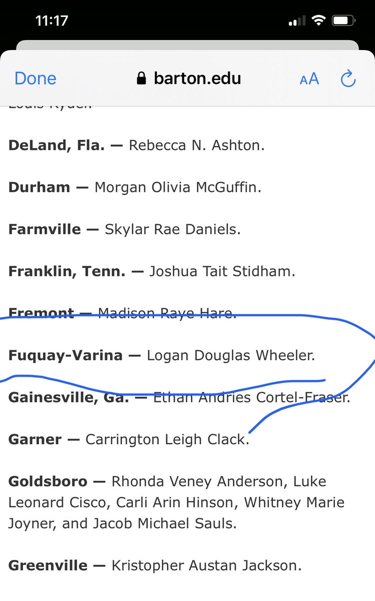 fvlax's tweet image. We 👀 you Goblins!!!
#Uncommon
Presidents List!!  4.0 🎓 @Fvlax33 
Deans List 3.5+ 📈@AlexCzibur 
@FVHSLax @fvhsbengals @FuquayVarinaHS @FuquayVarinaMS @FuquayVarinaES 
#HomeMade
@barton_menslax 
@BartonAthletics