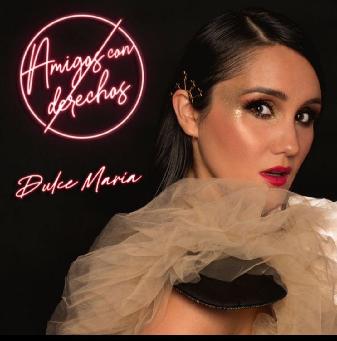 RBDmaniacosFC's tweet photo. @DulceMaria  vai lançar música nova nessa sexta-feira Amigos com derechos ❤️ https://t.co/1l7SzzZrmI