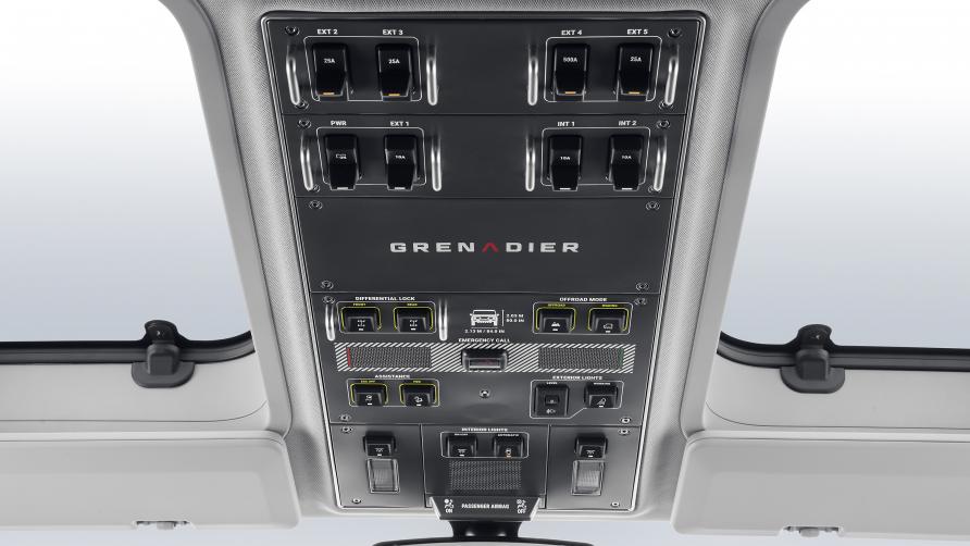 The Ineos Grenadier is a retirement home for proper interior buttons. Fed up with fiddly touchscreens? This rugged off-roader is the antidote → topgear.com/car-news/suvs/…