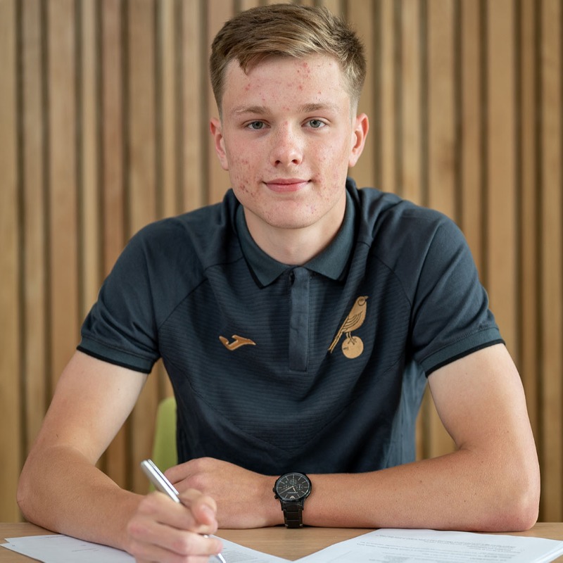 NorwichCityFC's tweet photo. 📝 Eight players have signed professional contracts with the club...

Congratulations, lads! 👊