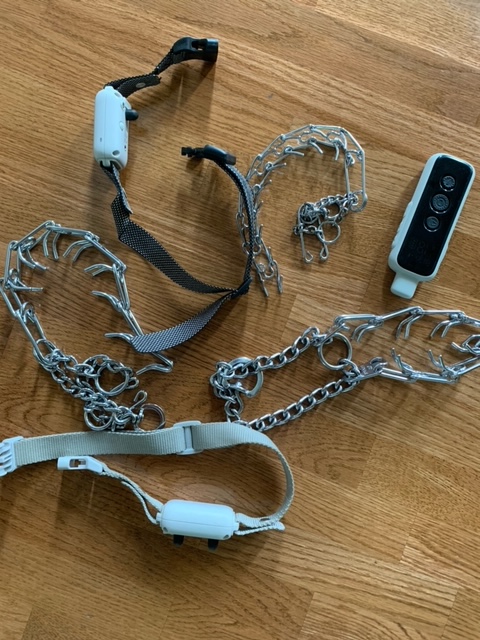 PetGuild's tweet photo. *THANK YOU* to Trista Miller of Polite Paws, LLC in Indiana, USA!
Participating in #projecttrade in May 2021, Trista swapped discounts on force-free training services in exchange for 3 prong collars &amp; 2 shock collars!
https://t.co/A8rkcMwCLN https://t.co/Uxp8UCUfJZ
