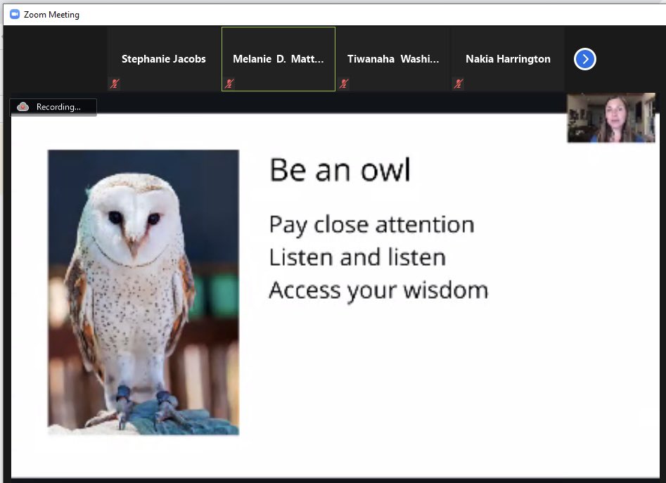 MsClassNSession's tweet photo. Channeling my #ISTELive21 moments at #MYCI21! @LiteracyatWork @brightmorningtm #TeamOwl #MYCI #MindYourCoachingInstitute https://t.co/MmTs4pLwnF