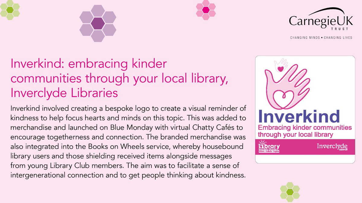 CarnegieUKTrust's tweet photo. Here are just a few of the examples of #kindness in #libraries from our #SpaceForKindness report.
Read more here ๐ https://t.co/jkhYBOQY1k https://t.co/Aa3IbZkNzr