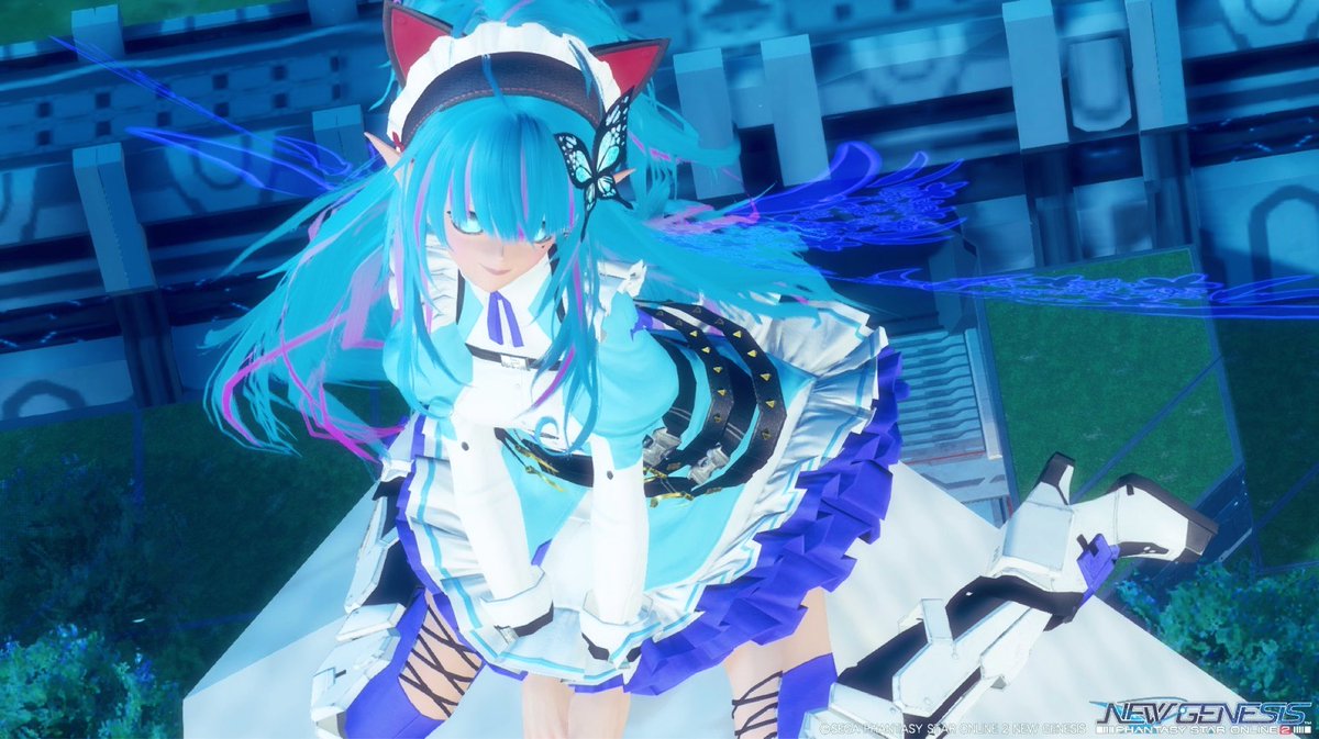 CralunaPSO2's tweet image. 新衣装を手に入れたので何枚かSS撮ってみました〜
いいポーズがなかなか決められなくていっつも同じポーズになってしまう💦
 #PSO2NGS_SS  #メンテの日じゃないけどssを貼る  #フォロワーのアークスがrtしてくれてまだ見ぬアークスと繋がりたい