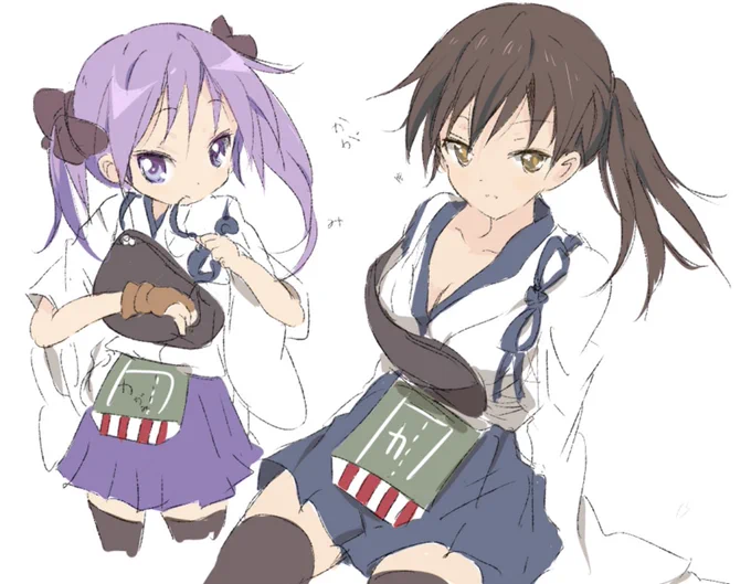ポニテの日だそうで
#艦これ 