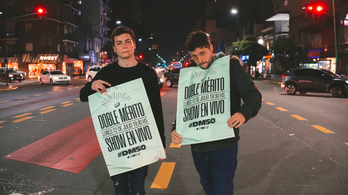 📋 #DM50. 12 DE JULIO, 19.30 HORAS. EN VIVO POR YOUTUBE.