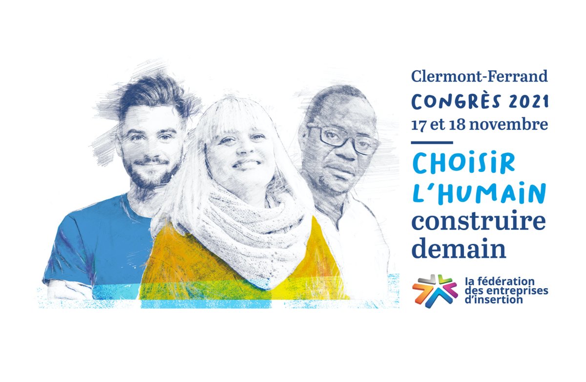 🏈 📣  
11ème congrès de la <a href="/lafederationEI/">La fédération des entreprises d'insertion</a>  à #ClermontFerrand les 17 et 18 novembre. Le thème ? « Choisir l’#humain, construire demain ». Petit aperçu en attendant le programme :
lesentreprisesdinsertion.org/actualites/a-v…