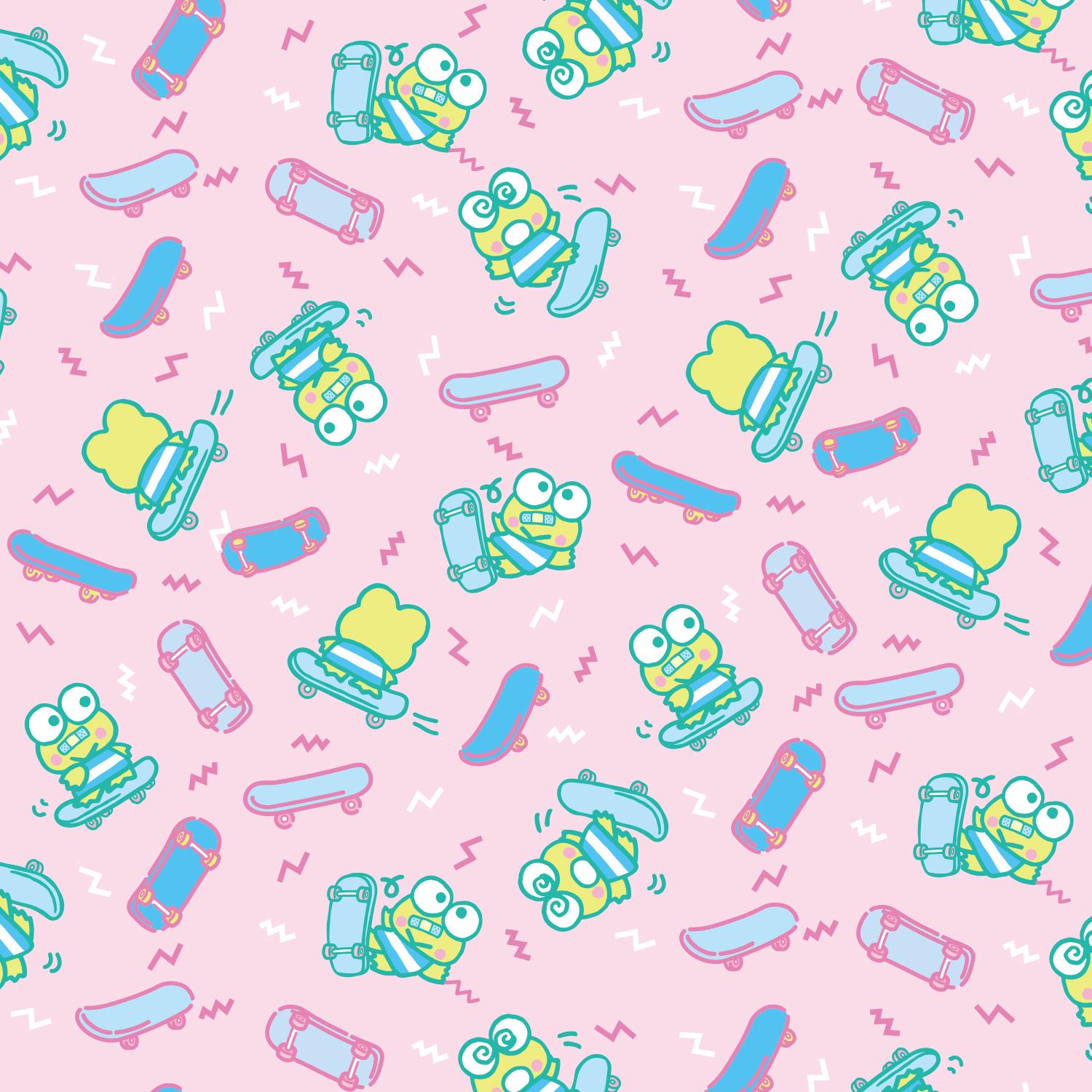 Sanrio on X: Take #Keroppi on the go with new backgrounds for your  phone!📱💚 Download your favorite wallpaper here:   #SanrioFOTM⁠  / X