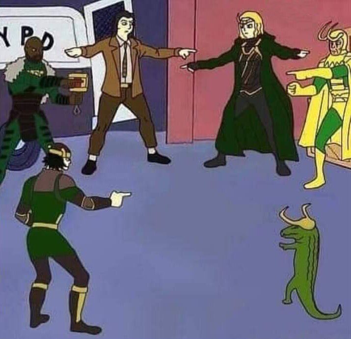 braisgfroom's tweet photo. Hoy nos han brindado un mini Lokiverse y no puedo estar más feliz 🥺
#Loki  #Sylvie #KidLoki #ClassicLoki #BoastfulLoki #AlligatorLoki #PresidentLoki https://t.co/bMfYQ80FeH