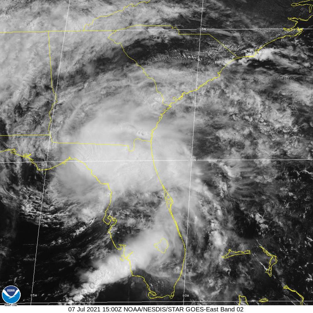 National Hurricane Center on Twitter "Tropical Storm Elsa made