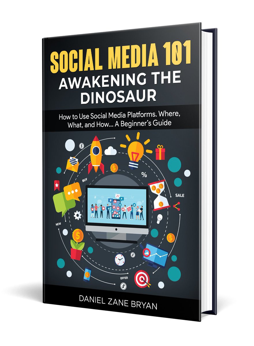 eBooksHabit's tweet photo. Social Media 101: Awakening the Dinosaur: How to Use Social Media Platforms. Where, What, and How... A Beginner's Guide
#helpfulread
GET IT >>> https://t.co/7yaKEzyN06 ➤➤➤ https://t.co/T8ZJ4pTips