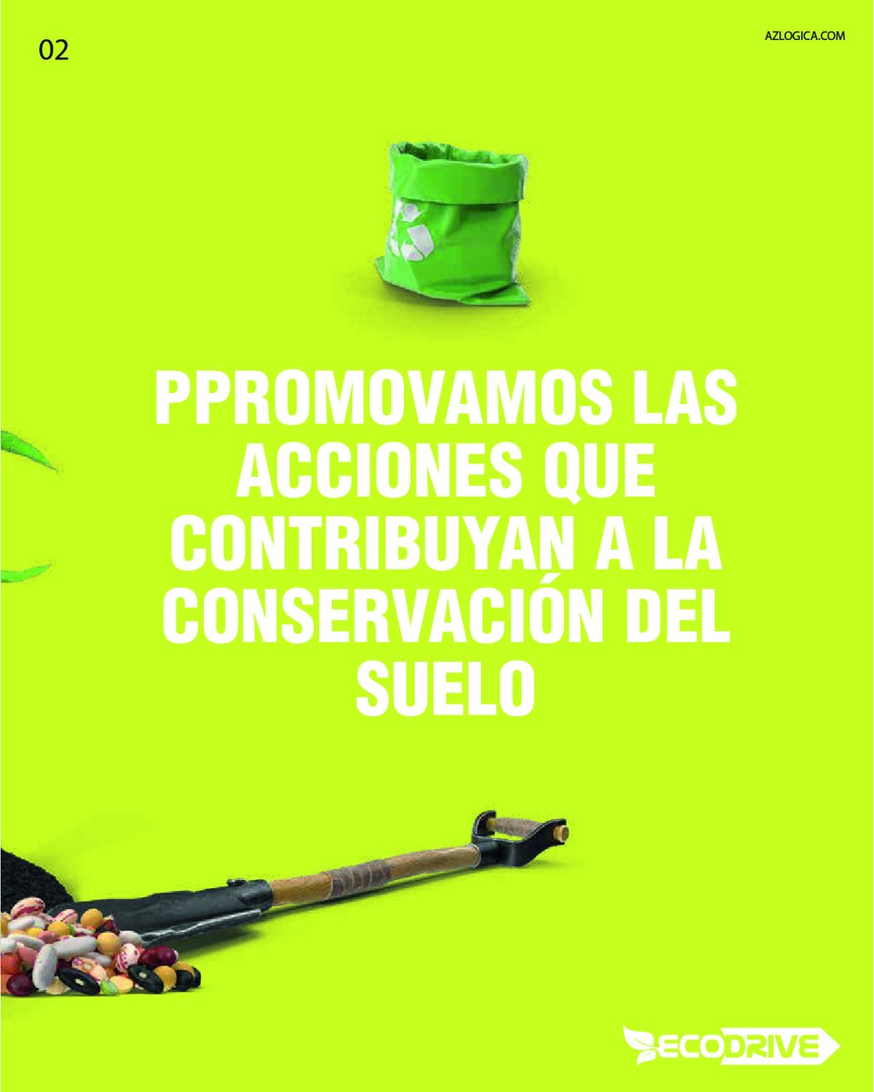 ECODRIVE13's tweet photo. ¡Día Internacional de la Conservación del Suelo!
Implementa #tecnologías #IoT que contribuyan a la eficiencia y productividad del sector agrícola, elementos claves para la #conservación del suelo y la #optimización de los #recursos ECODRIVE® @AZLOGICA @EdgarSalas01 https://t.co/J6dOTcCb5y
