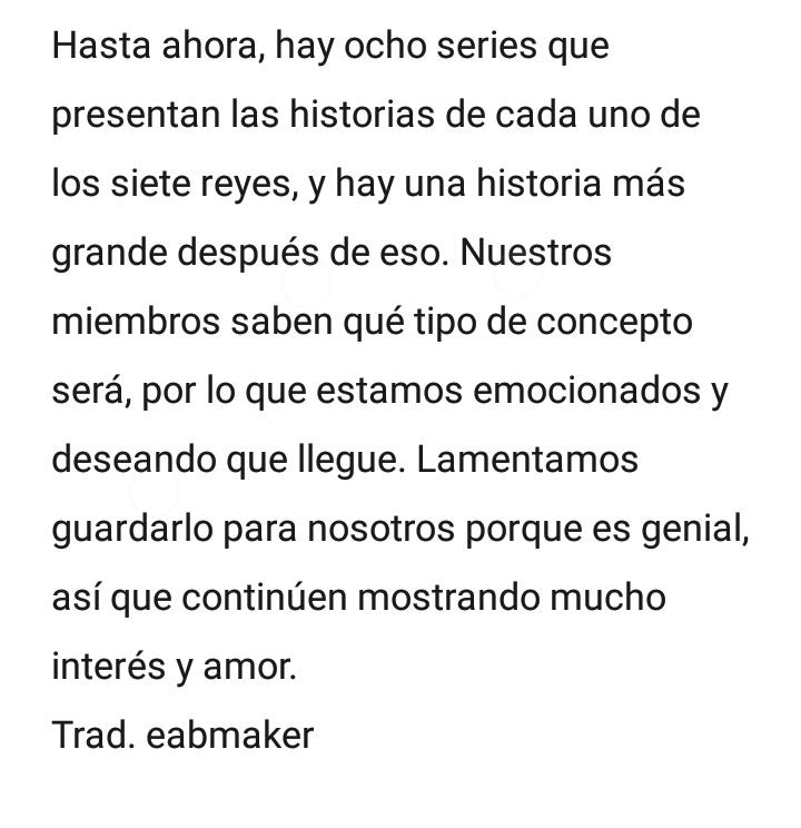 eabmaker's tweet image. Entrevista: Kingdom is Back con “KARMA” 

P. ¿Qué quiere mostrar Kingdom a los fans después de mostrar las historias de siete reyes y reinos?

KINGDOM:

#KINGDOM #킹덤 #KARMA #카르마 @KINGDOM_GFent
