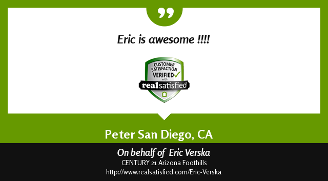 EricVerska's tweet image. Truly satisfied clients leave me #elated. realsatisfied.com/Eric-Verska via @realsatisfied