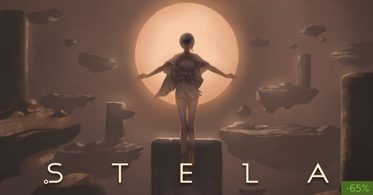skyboxlabs's tweet photo. It's the last day to pick up Stela for 65% off on Steam and Nintendo Switch! Journey through the final days of a mysterious ancient world! 

Steam: https://t.co/bwDupbhhBE 

Nintendo eShop: https://t.co/C9hHlbDVKZ

#steamdeals #steamsummersale #steamsummersale2021 #stelagame https://t.co/bEEwgqmkk9