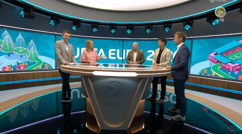 TV3sportdk's tweet photo. Vi er i gang med optakten på Viaplay og TV3+, og vi stiller stærkt til start. #VoresEM #ForDanmark #Euro2020 #emdk https://t.co/Pv898X1iMp