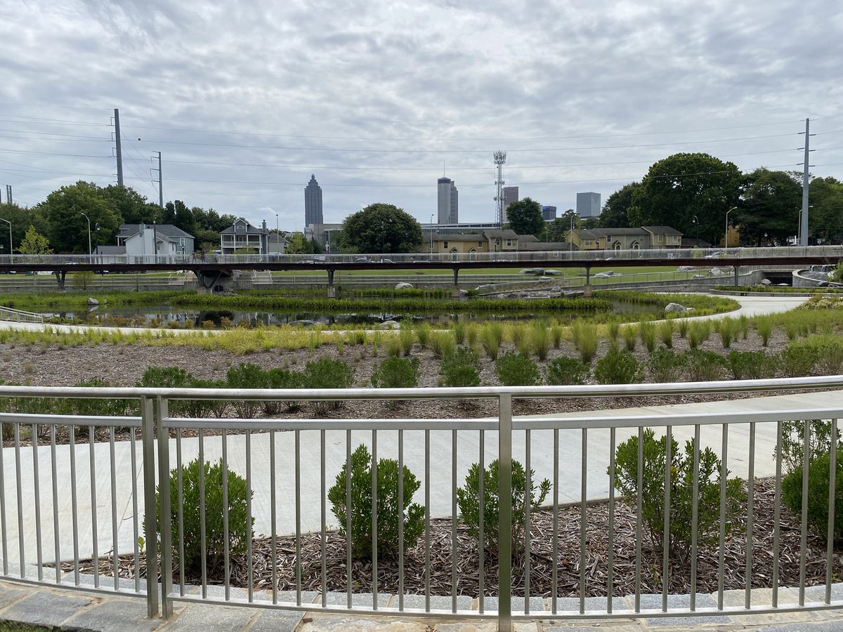 Tim_Trefzer's tweet image. Great day for the opening of stunning Cook Park. A can’t-miss destination in West #ATL. I had the privilege of playing a small role in its development w/ @GWCC_ATL &amp;amp; today represented one of the funders, @CoxEnterprises /James M. Cox Family Foundation. @tpl_org @CityofAtlanta