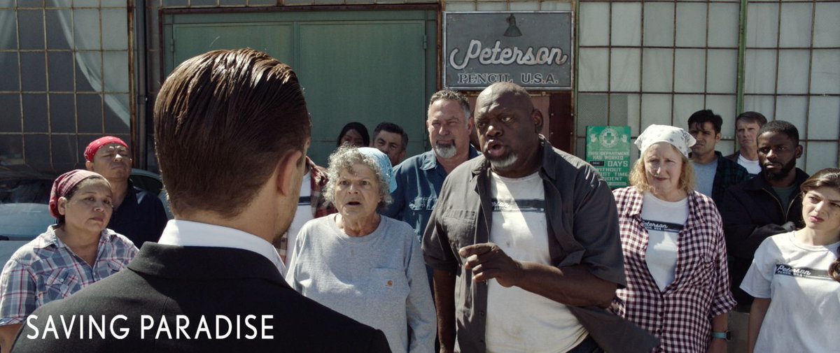 Welcome to Paradise!  The workers strike back to save their town against corporate greed!  Will they succeed?  Find out September 3rd in theaters and on VOD 💪 💪  #savingparadisemovie #indiefilm #movies #inspirationalfilm