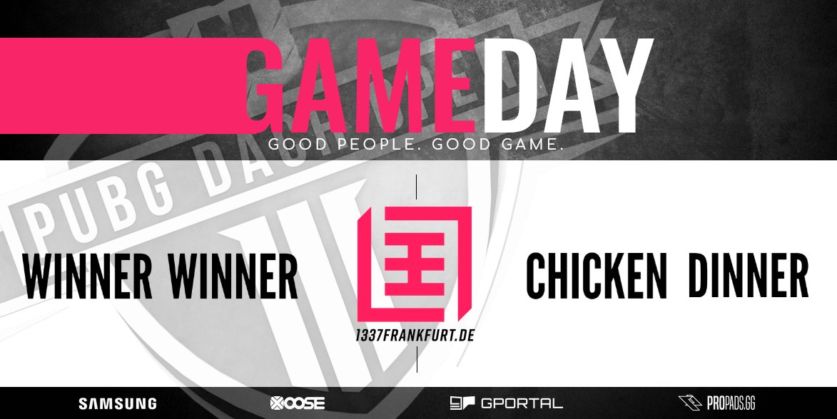 frafraggers's tweet photo. #Gameday @PUBG Dach Open Season 3 

➡️PRO STAGE
⏱19:00
📺https://t.co/ey1IxikZmT 
🎙@alexgg_LTU @IDoArTv

@1337_Brady
@1337_chrispyro
@salekorum
#wittner

@Team_EVOPLAY @EsportsLct @publicstarsorg @iCONICSSports @WWCDSOX @ooc_pubg @WeSports_de @1337Frankfurt @Steak_im_Rind https://t.co/DetrOolOpl