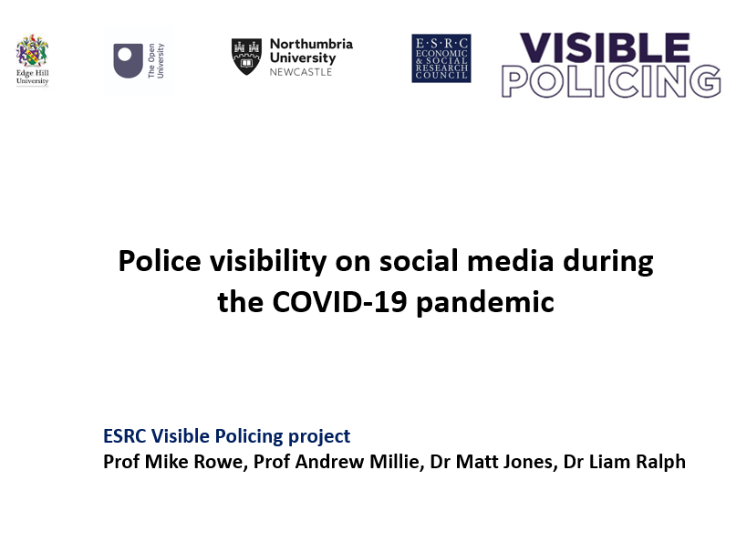#VisiblePolicing tweet media