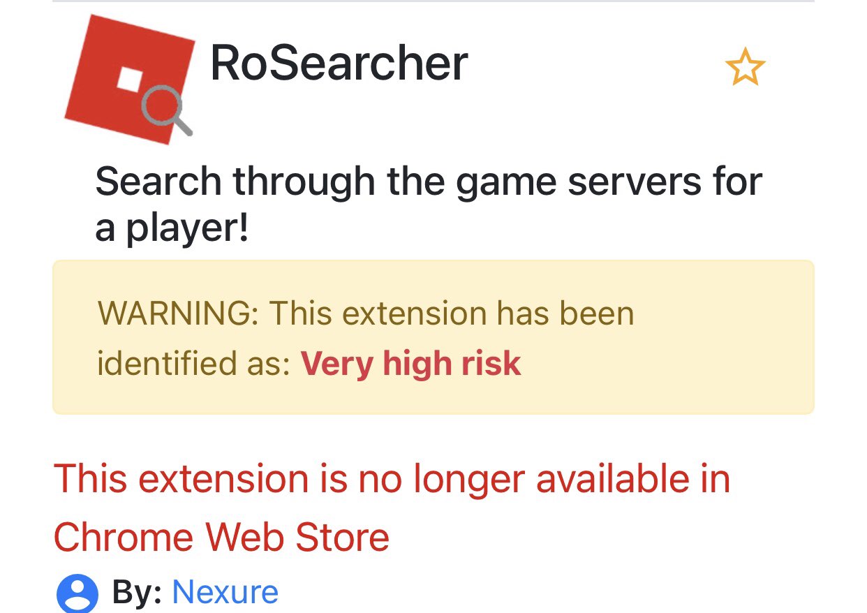 The Rosearcher Roblox extension is SHUTTING DOWN!! 