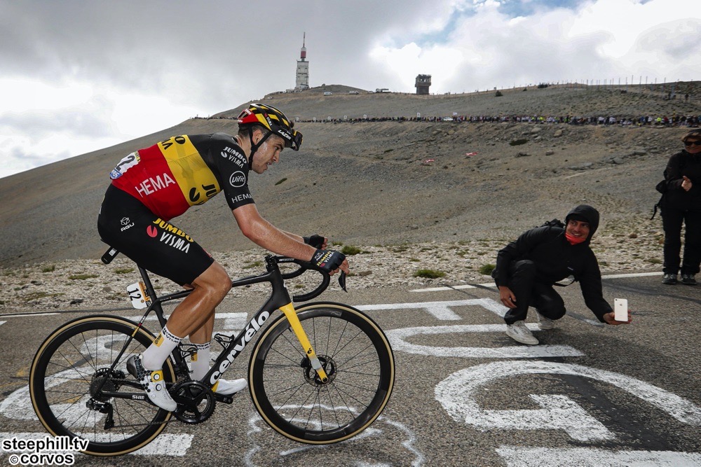 Wout Van Aert, Criterium du Dauphine, Jumbo Visma, Le Coq Sportif Yellow  Jersey