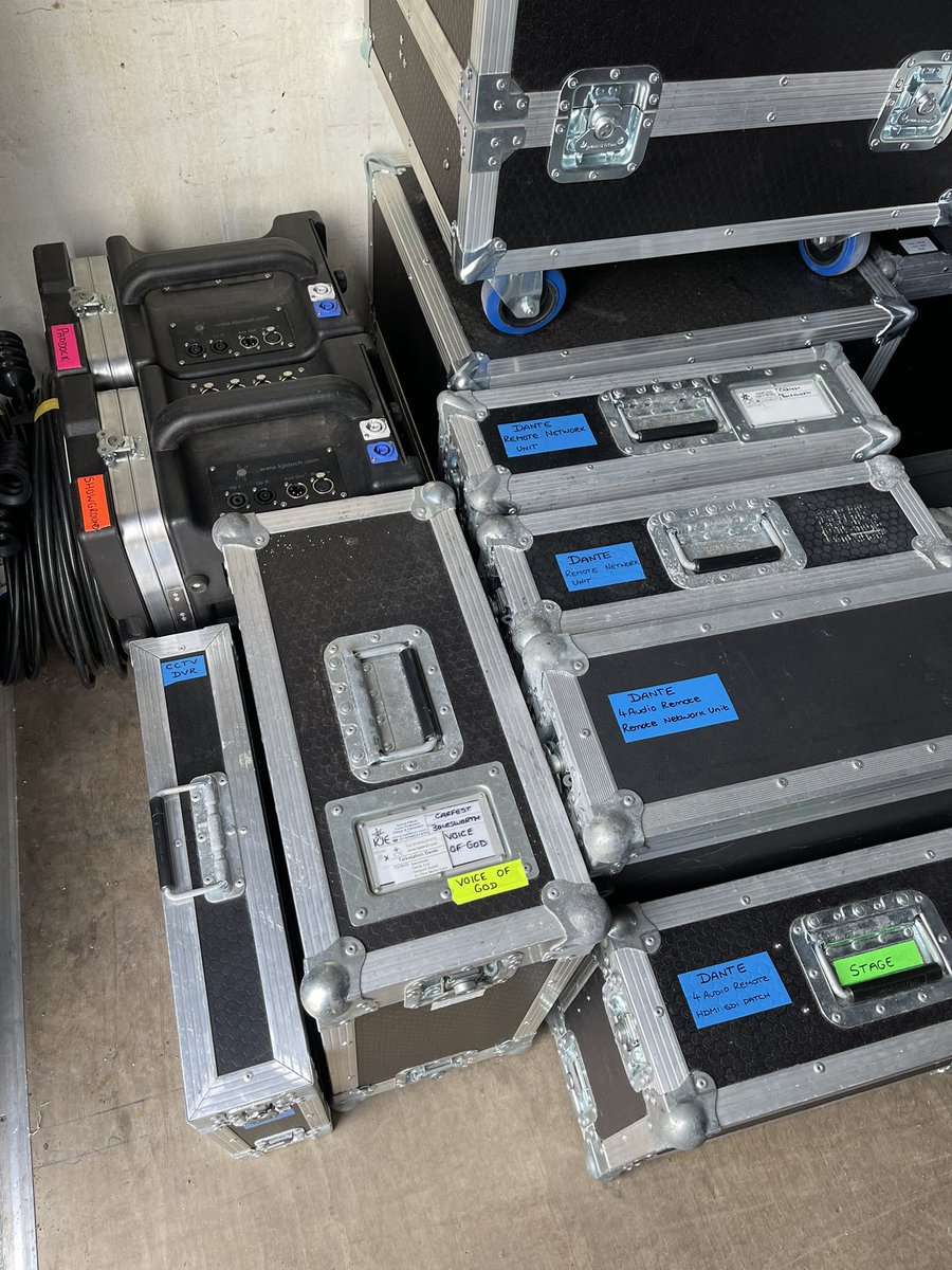 KJE_Events's tweet image. It feels great to be preparing kit for some larger shows, we have been delighted to be supporting #BrandEvents recently with the @Pubinthepark_ and also #LondonClassicCarShow. 

Now we are moving onto @Carfestevent in a couple of weeks time.

Time to remember how to splice fibre.