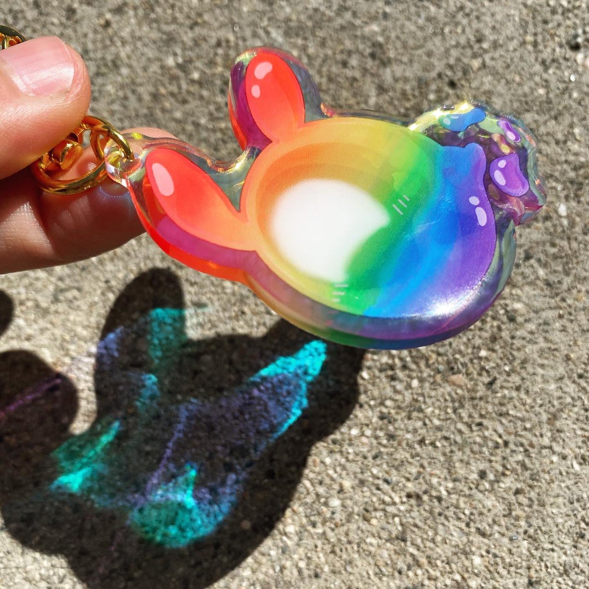 IttyBDesigns's tweet photo. ✨RTs appreciated✨

My new #GenshinImpact Seelie #Pride charms are finally here! There are 7 flags available and I’m so happy with the holographic shine they have.

They’re listed up on my Etsy so get your treasure seeking traveling companion today💖
https://t.co/DJ646TEMQI https://t.co/19baPfAJ0a