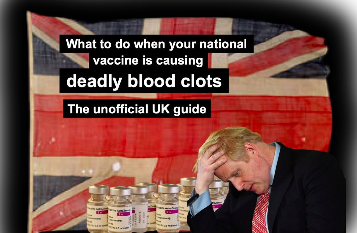 How the UK government, media and scientists were complicit in misleading the British public after Europe raised concerns about the #Oxford #AstraZeneca #Vaccine A semi-satirical 🧵in the form of a PR crisis management guide, created using real quotes from March and April 2021