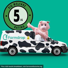farmsnotfactory's tweet photo. Riverford was the only supplier in our Pig Welfare Survey to score 6/6 - selling entirely #organic pork 🙌. @Ocado has some selection, but could do better! #PigsInChains https://t.co/JfqT021vIu https://t.co/5YCVnDpcy5