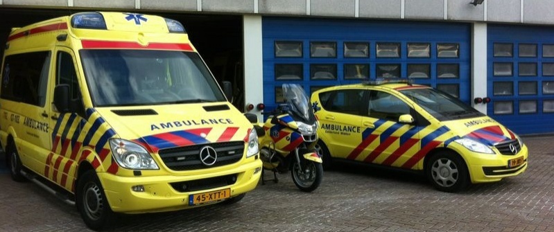 Eenzijdig ongeval op N9 bij Bergen